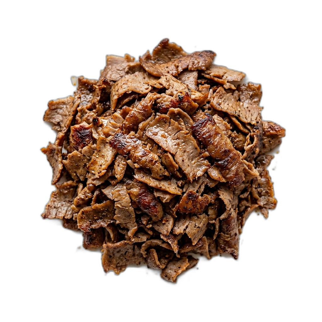 Portion of Donner Meat